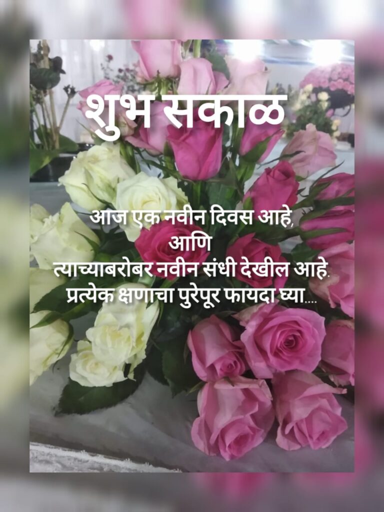 शुभ सकाळ संदेश /गुड मोर्निंग मेसेज /चांगले विचार/दिवसाची सुरुवात करूया एका चांगल्या विचारांनी/आपल्या माणसांसाठी मेसेज/Good Morning message/Good Morning thought/